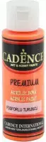 Cadence Premium acrylverf flouroscent oranje 01 038 0004 0070 70 ml
