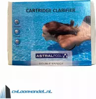 Astral Pool - Cartridge Clarifier (double-effect) Verpakking 8x40grm