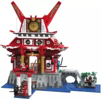 Tempel Replica Lego - Bouwstenen 1438 - Avontuurlijk Replica Lego - 6 Minifiguren & Accessoires