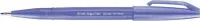 Pentel Brush sign pen - blauw violet