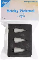 Joy!Crafts Sticky picktool reserve tips - 3 stuks