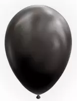 50 ballonnen zwart 12 inch.