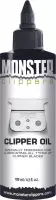 Monster Clippers Clipper Oil 100ml - Tondeuse Olie - Trimmer Olie - voor Tondeuse en Trimmer Onderhoud