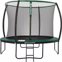 Trampoline met Veiligheidsnet - Ø 366 cm - met Ladder - Buiten - Veilig - Groen