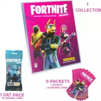 PANINI - FORTNITE 2 TRADING CARDS  - 1 COLLECTOR + 1 FAT PACK + 9 ZAKJES - PROMO PACK