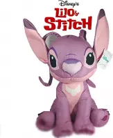 Disney Lilo & Stitch Pluche Knuffel Angel (Paars) 42 cm | Disney Peluche Plush Toy | Speelgoed Knuffeldier voor kinderen