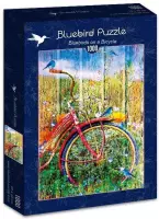 Bluebirds on a Bicycle Bluebird - 1000 stukjes - Legpuzzel
