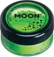Moon Creations Kostuum Makeup Moon Glow - Intense Neon UV Pigment Shaker Groen
