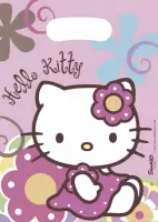 Hello Kitty Uitdeelzakjes Versiering 23x16,5cm 6 stuks