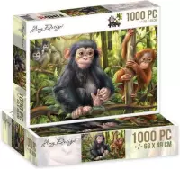 Jigsaw puzzel 1000 pc - Amy Design - Monkeys