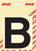 Pickup plakletter Helvetica 100 mm - zwart B