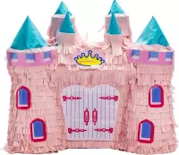 Piñata - Prinsessen Kasteel - Roze - 42 x 42 x 15 cm - Party Stars