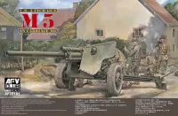 AFV-Club U.S. 3 inch gun M5 on Carriage M6 + Ammo by Mig lijm