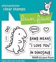RAWR Clear Stamps (LF1555)