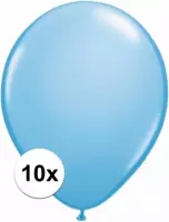 Lichtblauwe ballonnen 10 stuks