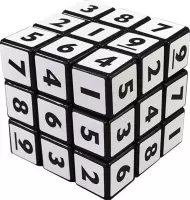 Kubus puzzel breinbreker cijfers  5,7 x 5,7 x 5,7 cm met cijfers 1 t/m 9 sudoku