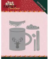 Dies - Yvonne Creations - Family Christmas - Hot Drink