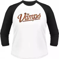 Vamps, The Longsleeve shirt -XL- LEOPARD Wit