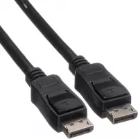 Transmedia DisplayPort kabel - versie 1.2 (4K 60 Hz) / zwart - 7 meter