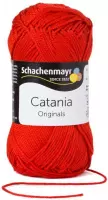 10 bollen Catania Orignals 50 g kleur 115 signaalrood