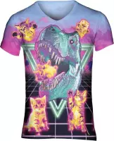 90's T-rex  festival shirt Maat: S