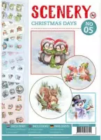 Push Out boek Scenery 5 - Christmas Days