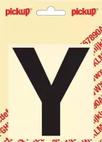 Pickup plakletter Helvetica 100 mm - zwart Y