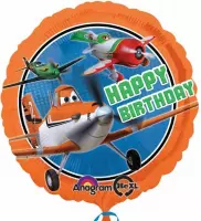 Planes Happy Birthday Ballon 46cm