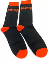 Pantera Sokken Logo Zwart