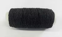 cose elastisch naaigaren zwart - 0,5 mm x 30 m - elastiek garen - goede kwaliteit