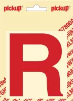Pickup plakletter Helvetica 100 mm - rood R