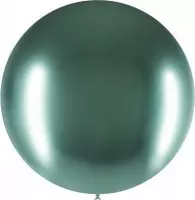 Groene Reuze Ballon Chroom 60cm