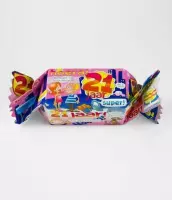 Snoeptoffee - 21 jaar - Gevuld met verse snoepmix - In cadeauverpakking met gekleurd lint
