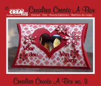 Crealies Create A Box snijmal - nr.3 Kussendoosje