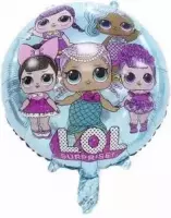 L.O.L Folie Ballon 18 Inch (Blauw)- verjaardag - thema feest-