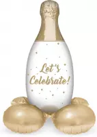Champagnefles Let's Celebrate staand | 86cm