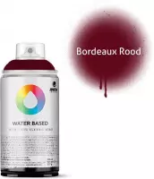 MTN Bordeaux rode waterbasis spuitverf - 300ml lage druk en matte afwerking
