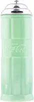 Coca-Cola Jadeite Glass Straw Holder - Green