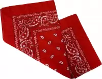 Boeren zakdoek - zakdoek - katoen - rode zakdoek - 55cm - rood
