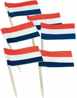 Cocktailprikkers 50st Nederlandse vlag
