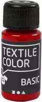 Textielverf - Rood - Creativ Company - 50 ml