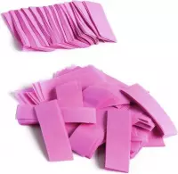 TCM FX Confetti rechthoekig 55x18mm, roze, 1kg