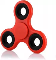 Hand Fidget Spinner Rood - met hoogwaardige keramische lagers