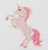 Diamond Painting Crystal Art sticker Fairytale Unicorn incl. gereedschap