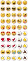 Stickers Emoji (50st.) (per vel)