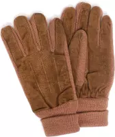 Leren handschoenen - Heren handschoenen - Bruine handschoenen