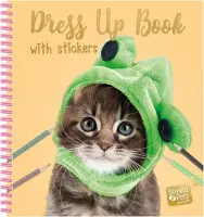Studio Pets - Kleurboek - Dress Up boek met stickers – Kitten