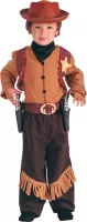 CARNIVAL TOYS - Western cowboy kostuum voor jongens - 98 (3 jaar) - Kinderkostuums