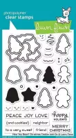 How You Bean? Christmas Cookie Add-on Clear Stamps (LF2033)