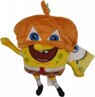 SpongeBob - Knuffel - Squarepants - Bruin Masker - Pluche - Nickelodeon - 23 cm